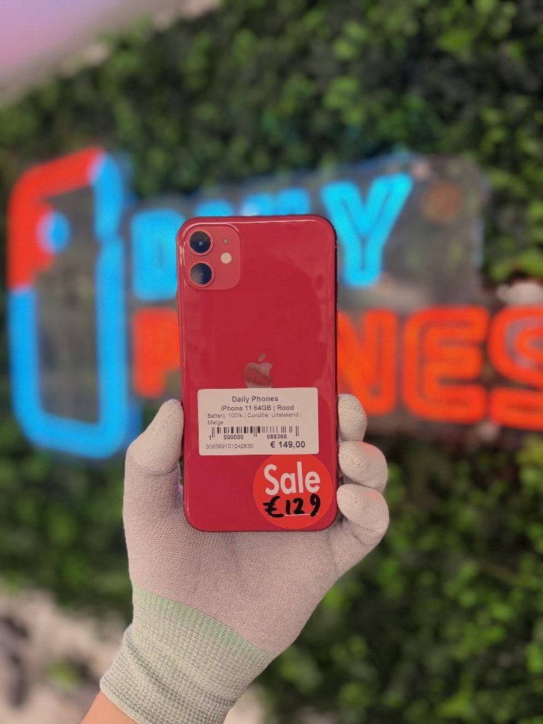 Zo goed als nieuw Apple iPhone 11 64GB, Ophalen of Verzenden, Zo goed als nieuw