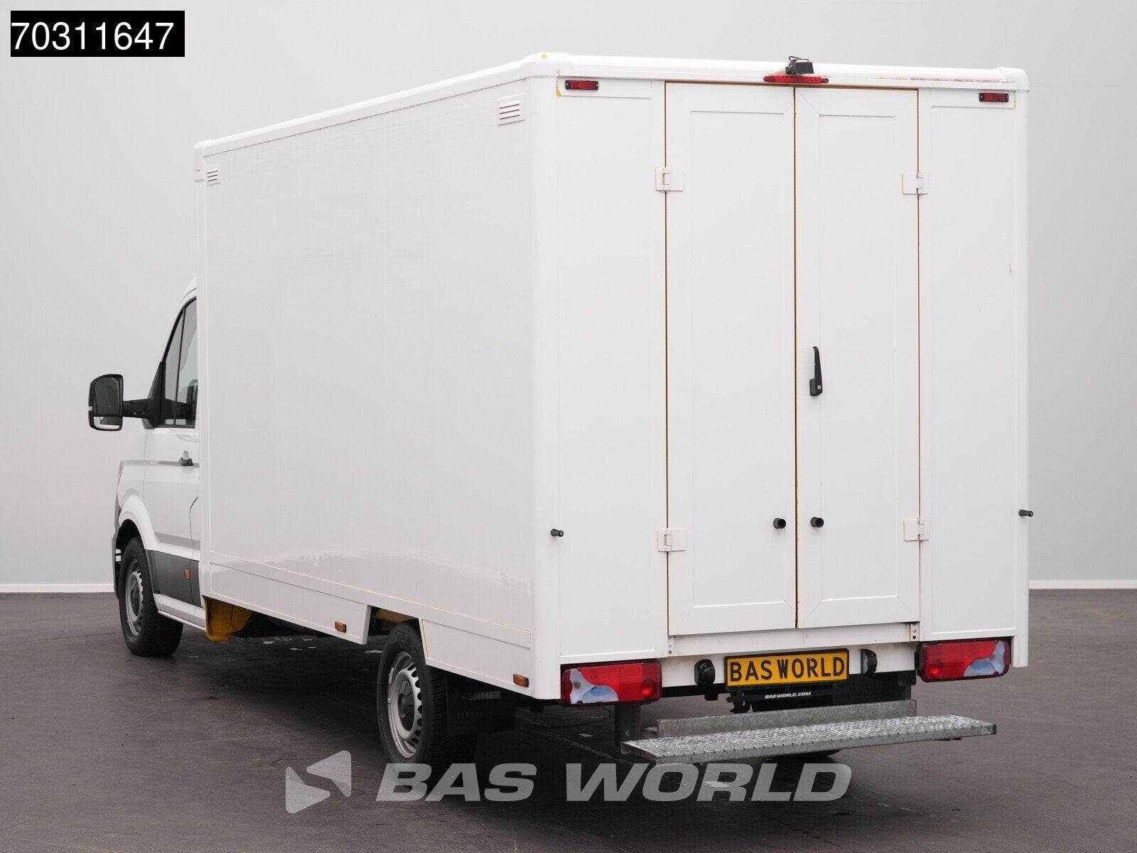 MAN TGE 3.100 433cm Bakwagen Achterdeuren Zijdeur Camera Eur, Auto's, Stof, Gebruikt, Euro 6, 4 cilinders