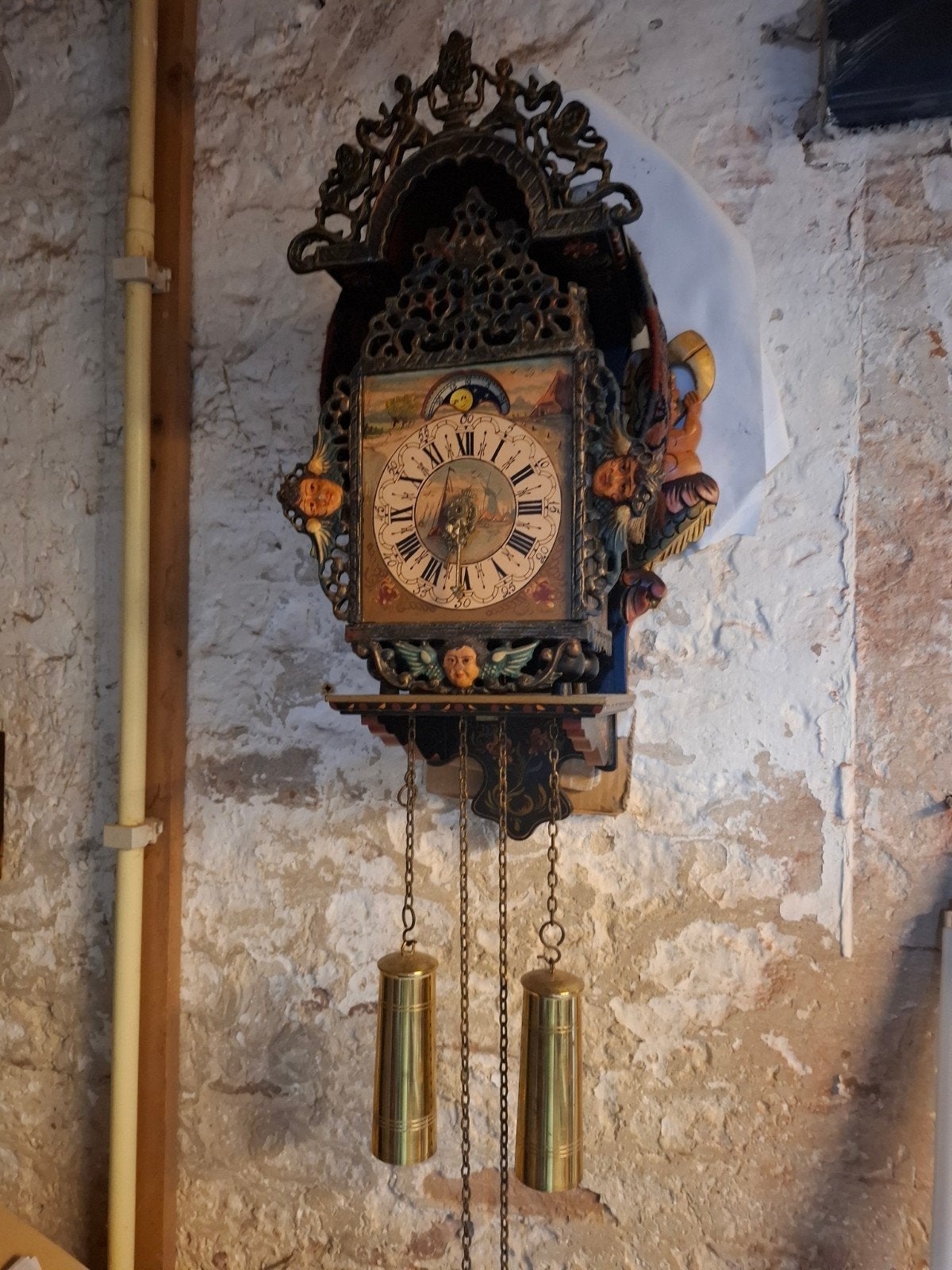 Replica Friese Klok in Goede Staat, Antiek en Kunst, Verzenden