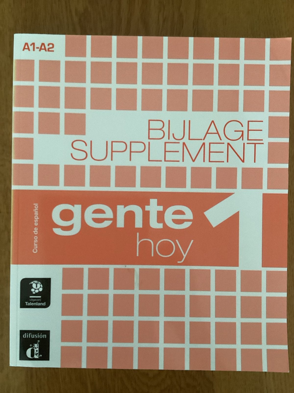 Gente Hoy 1 Bijlage Supplement A1-A2 Spaans Taalboek, Boeken, Ophalen of Verzenden, Zo goed als nieuw, Non-fictie