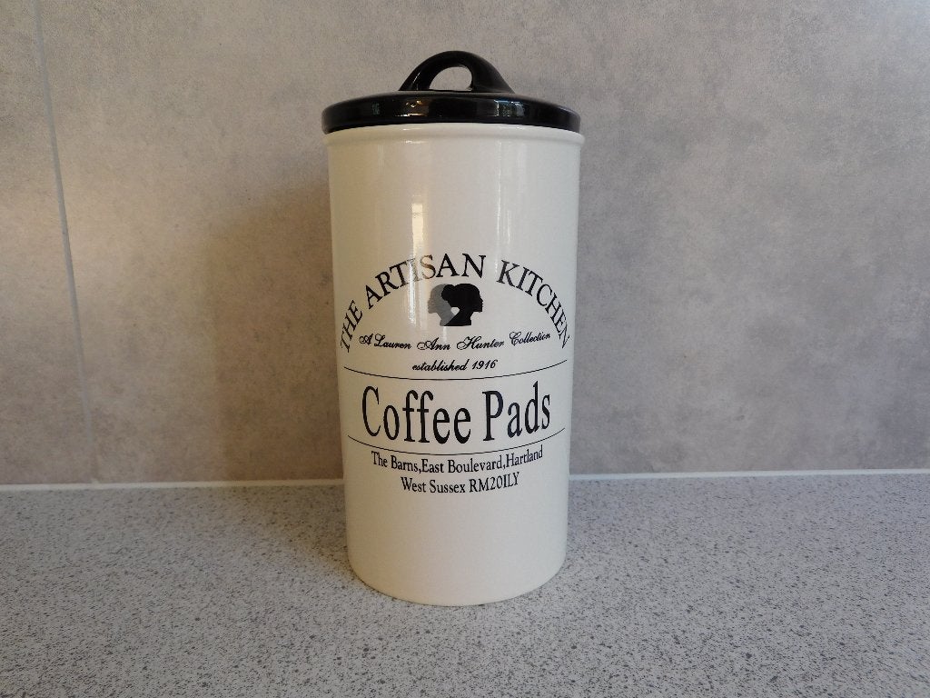 Pot Coffee Pads Lauren Ann Hunter the Artisan Kitchen, Overige merken, Overige typen, Ophalen of Verzenden, Zo goed als nieuw