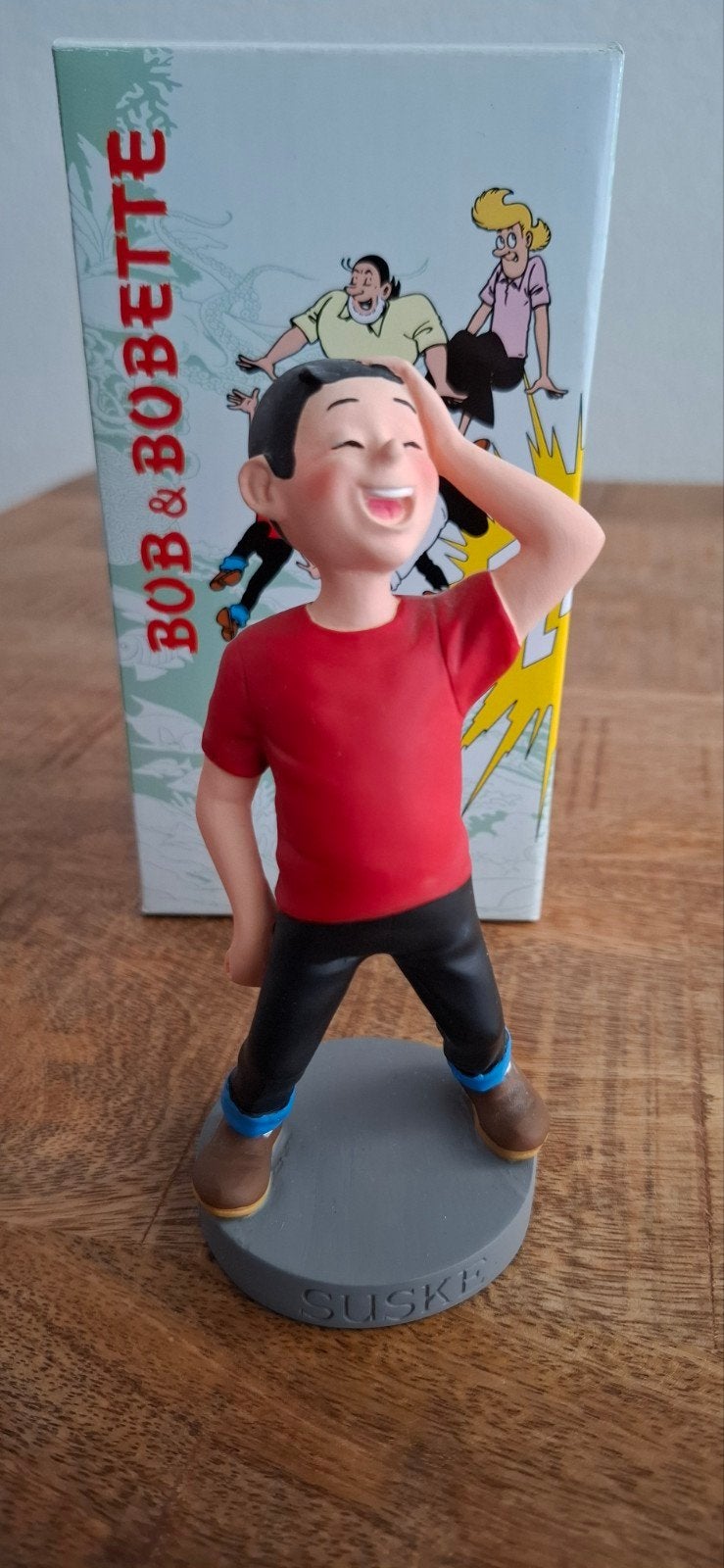 Suske SW100 beeldje - Bob & Bobette, Ophalen of Verzenden, Zo goed als nieuw