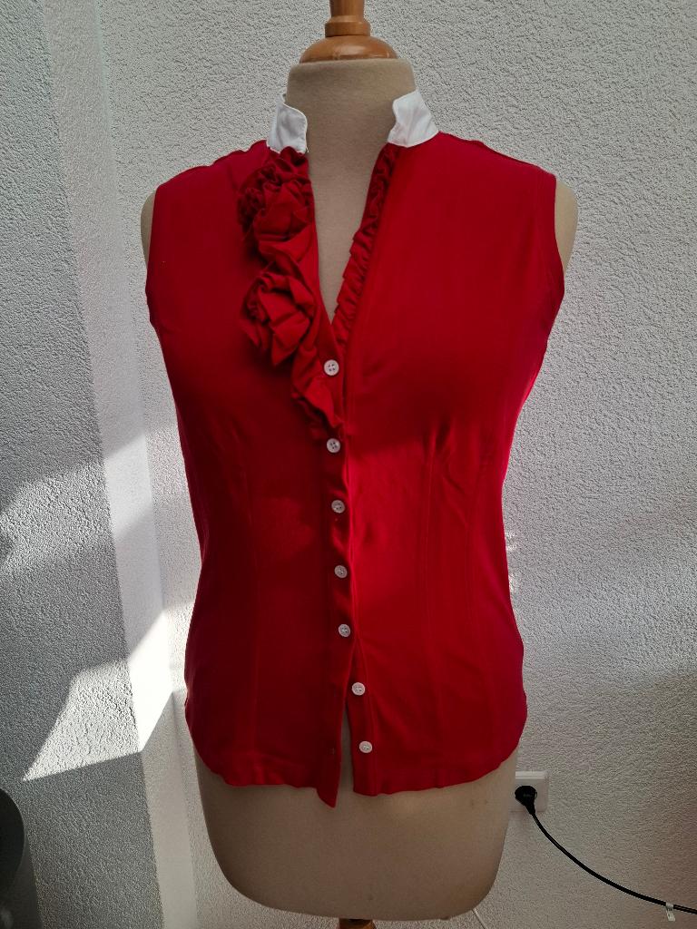 Top, Blanche Purdey, mt. S (nieuw), Nieuw, Ophalen of Verzenden, Purdey, Rood