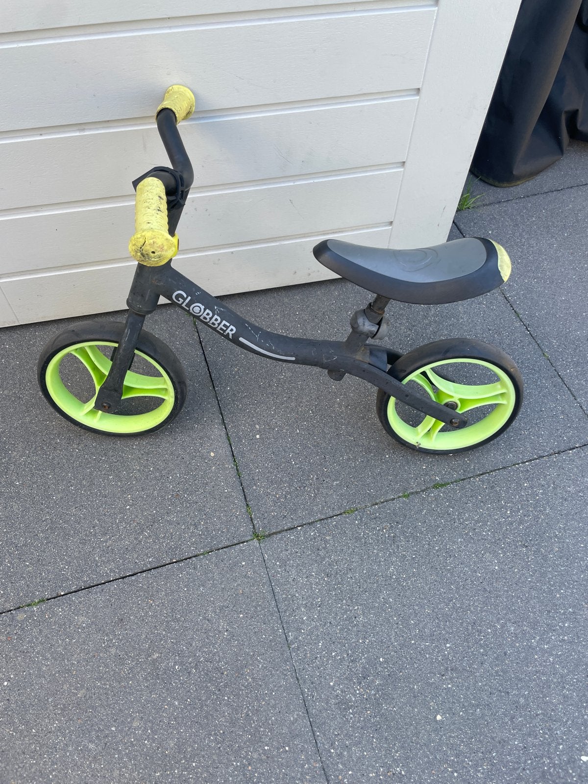 Globber Loopfiets - Zwart/Neon Geel, Ophalen, Gebruikt, Loopfiets