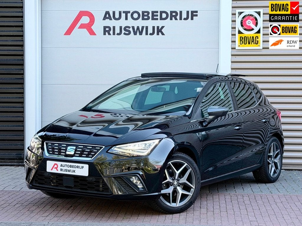 Seat IBIZA 1.0 TSI FR Business Pano/AppleCar/Camera, Auto's, Parkeersensor, Gebruikt, Euro 6, 580 kg
