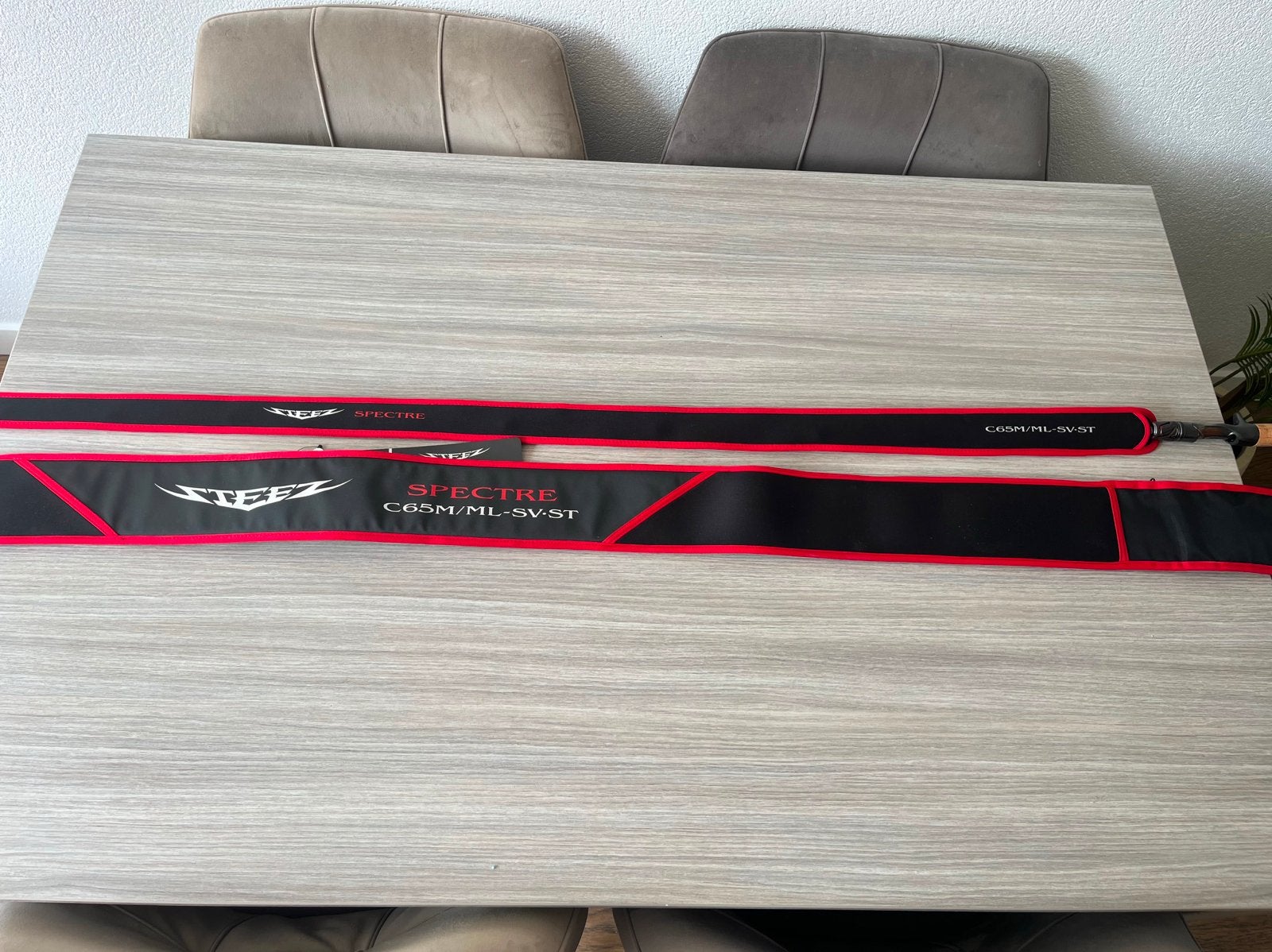 Daiwa 26 Steez C65M/ML-SV.ST “Specter”, Ophalen, Zo goed als nieuw, Werphengel