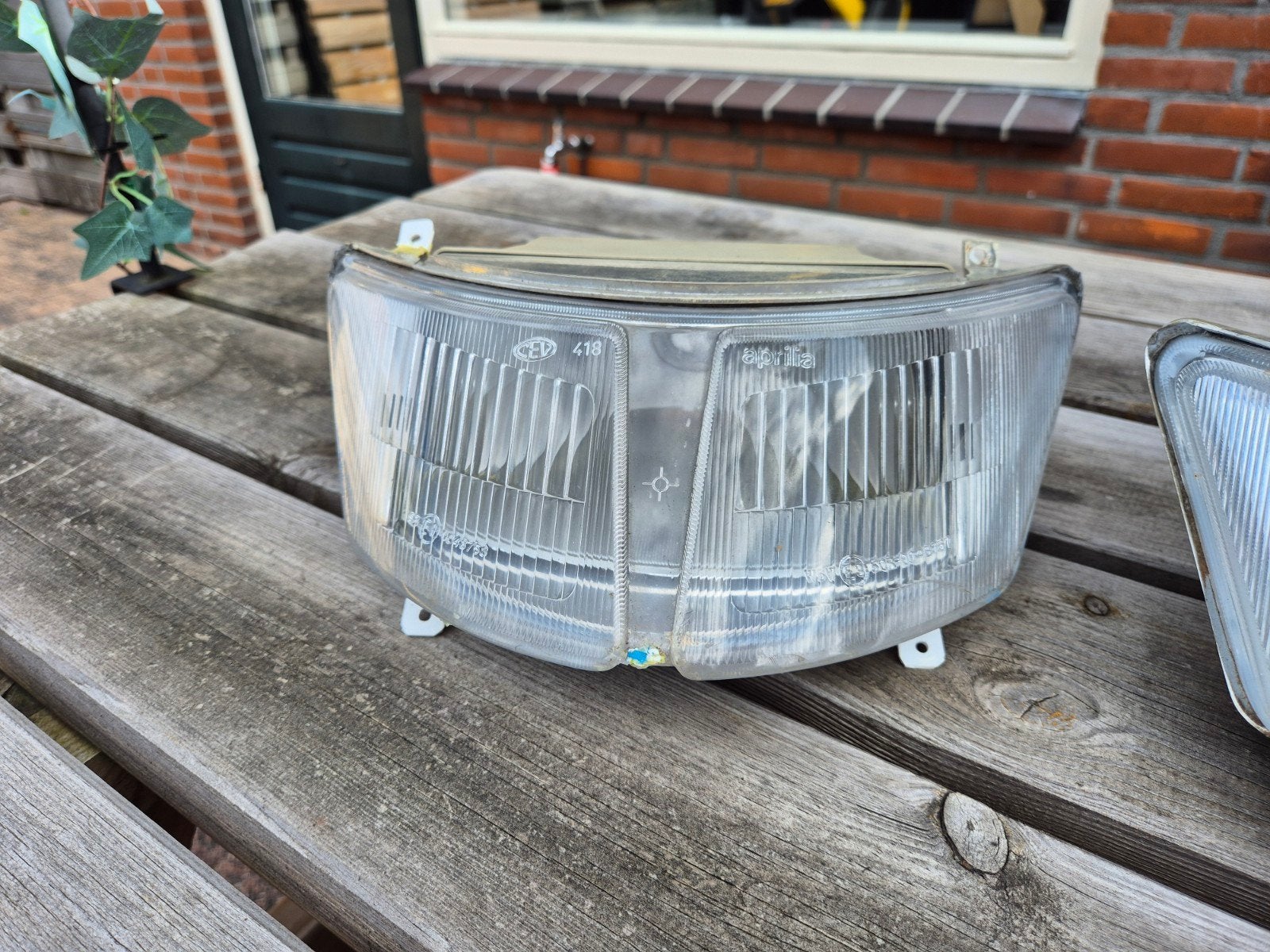 Koplamp Aprilia SR50 (2 stuks), Ophalen of Verzenden, Gebruikt, Koplamp, Aprilia