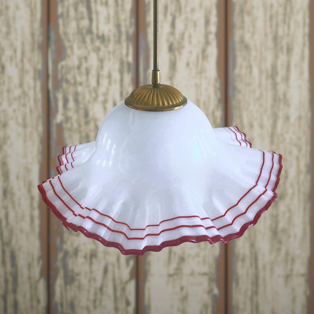 Vintage Murano Upcycle lamp, Ophalen