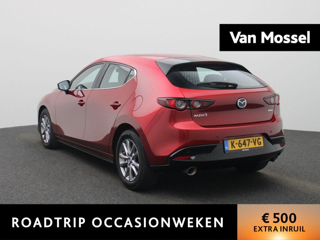 Mazda 3 2.0 e-SkyActiv-X M Hybrid 186 | ACC | Head-up displa, Auto's, Mazda, Bedrijf, Te koop, ABS, Adaptive Cruise Control, Airbags