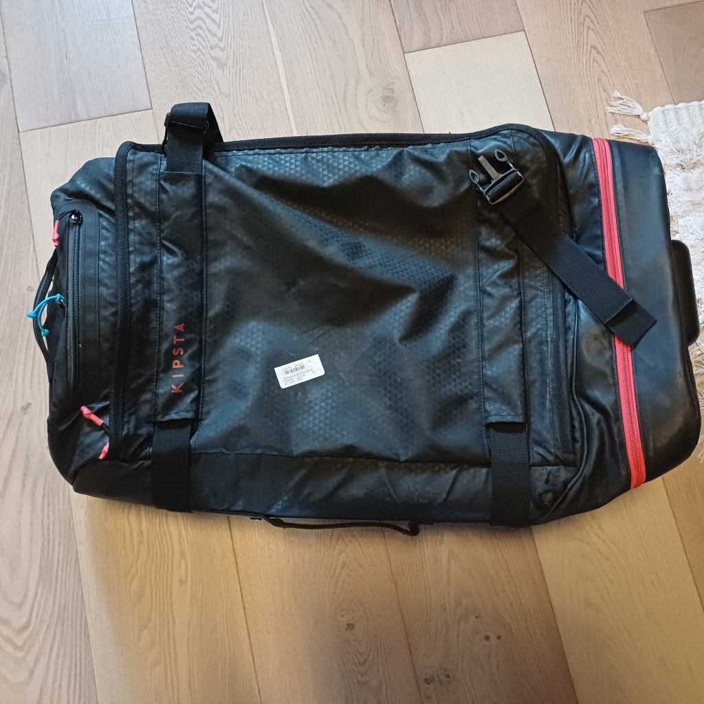 Reiskoffer / trolley kipsta, Wieltjes, Gebruikt, Hard kunststof, 45 tot 55 cm
