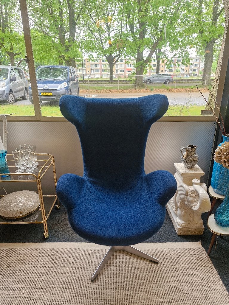 Vintage Egg Chair fauteuil 70s Deens, Huis en Inrichting, Fauteuils, Ophalen, Gebruikt, ., Vintage