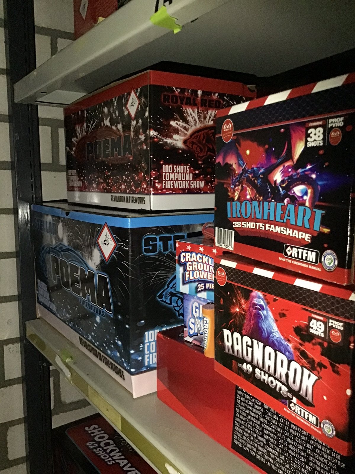 Dummy’s vuurwerk, Ophalen of Verzenden, Gebruikt