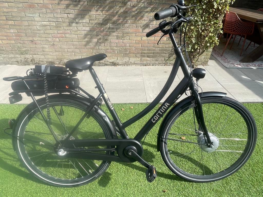 Mooie Cortina E-bike damesfiets rijd heerlijk compleet!, Gebruikt, Ophalen of Verzenden, Cortina, 51 tot 55 cm