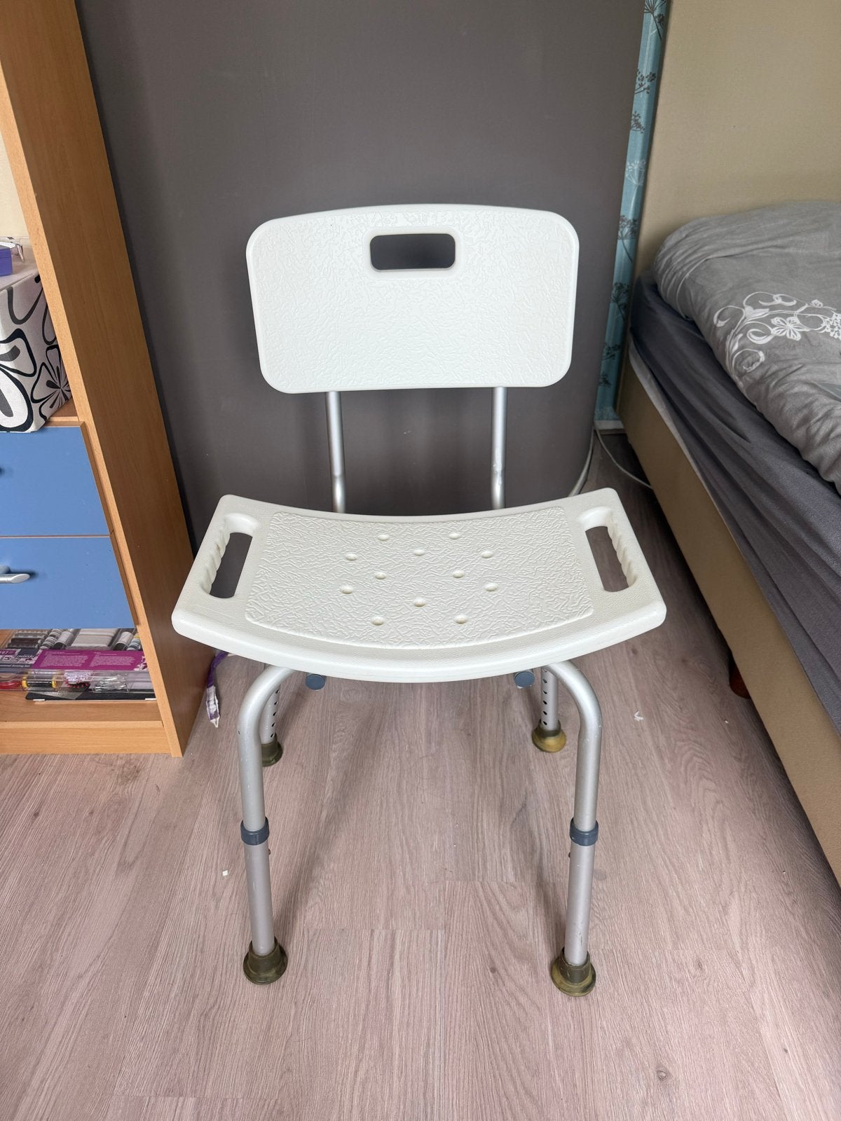 Anti slip stoeltje hulpmiddel in de badkamer / douche, Ophalen, Gebruikt
