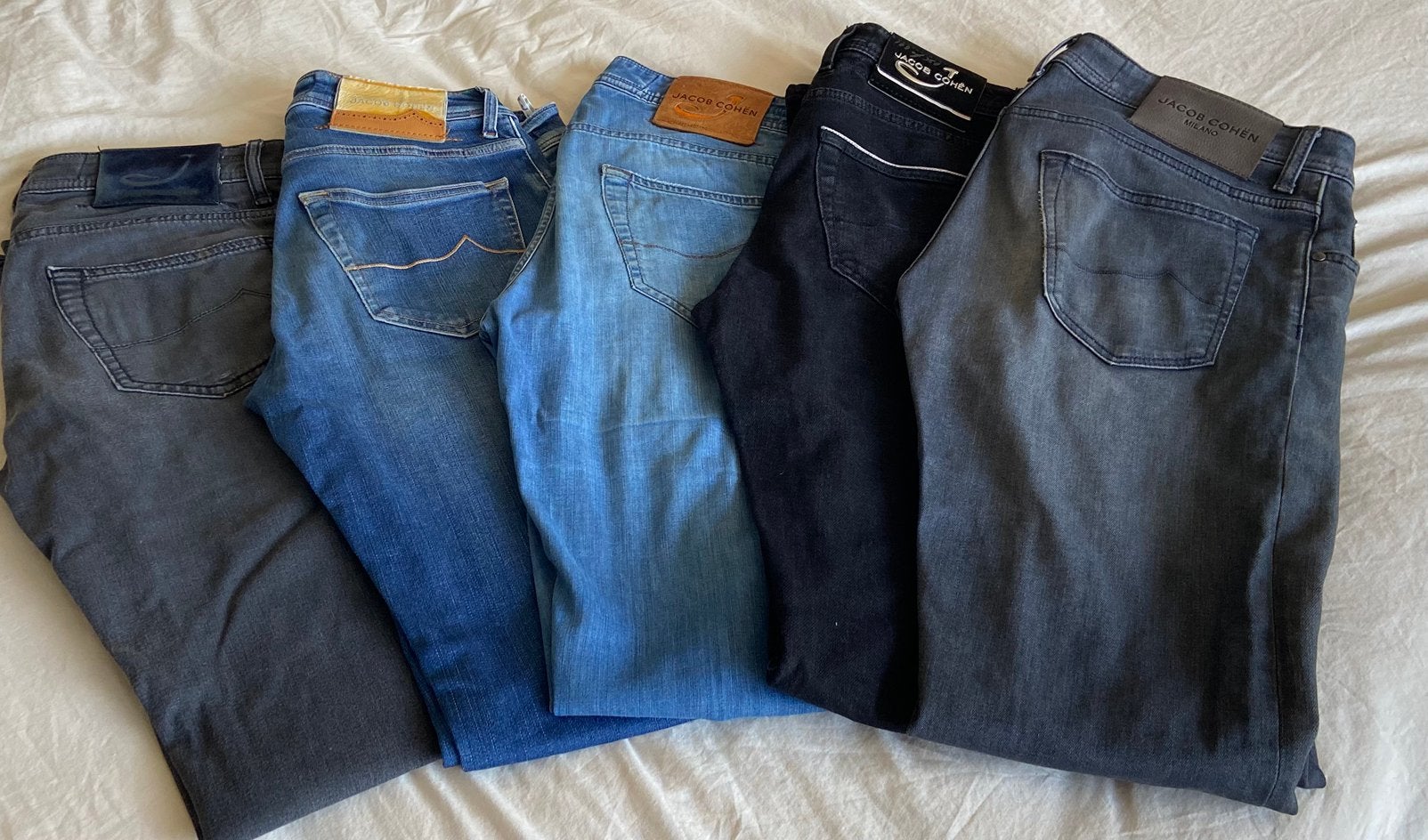 7 Jacob Cohen Jeans. Zie de beschrijving voor meer info⬇️, Ophalen of Verzenden, Zo goed als nieuw, Overige kleuren, Overige jeansmaten