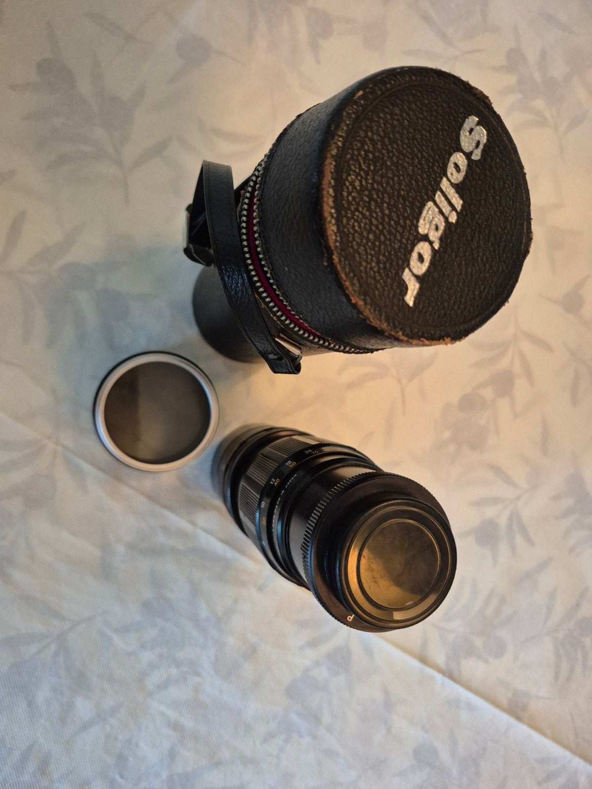 Soligor 250mm f/4.5 Telelens voor Practica/Pentax (M42), Beschermhoes/tas, Gebruikt, Overige merken, M42