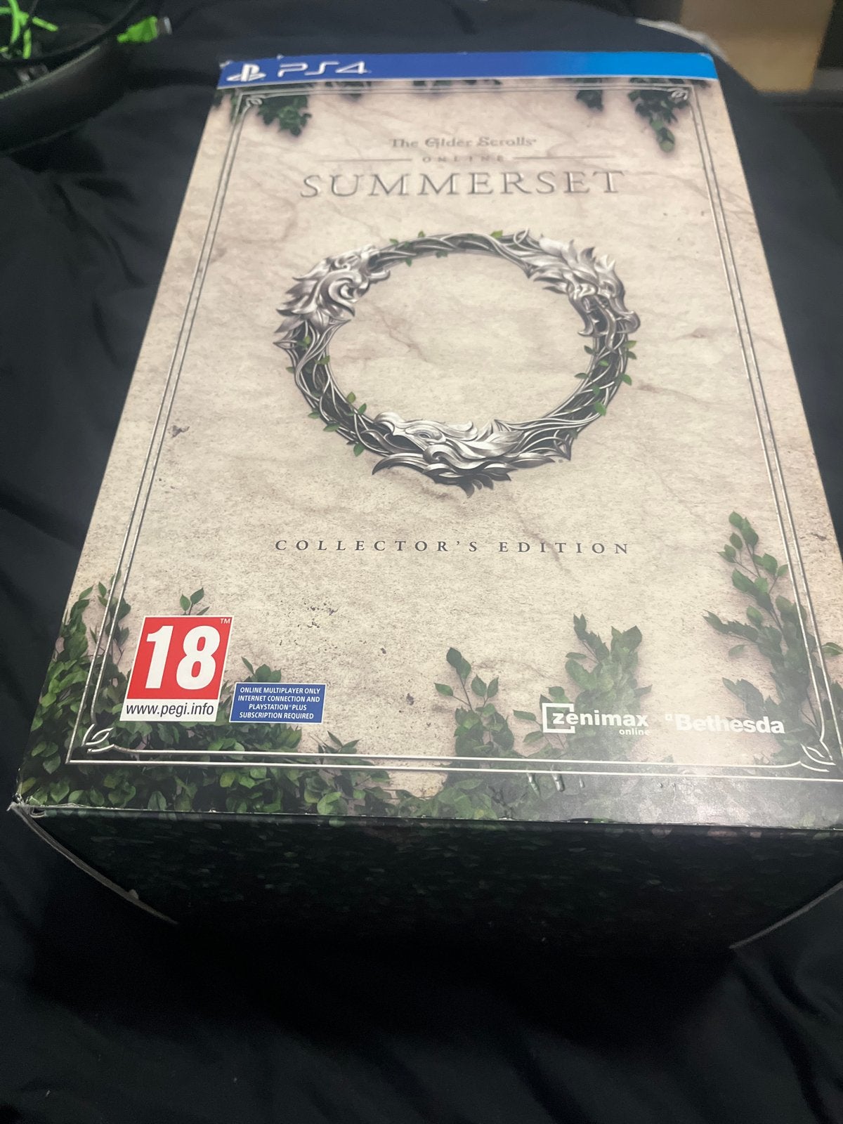 The Elder Scrolls Online: Summerset Collector's Edition PS4, Spelcomputers en Games, Ophalen, Online, Vanaf 18 jaar, 1 speler