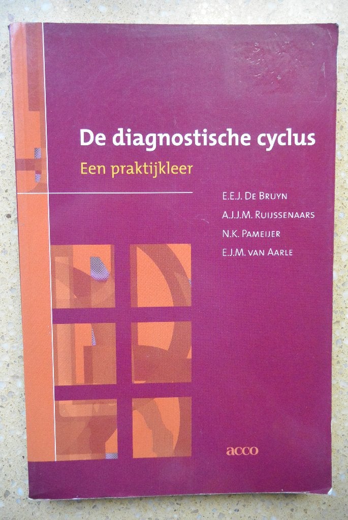 De diagnostische cyclus - Een praktijkleer - De Bruyn e.a., Gelezen, Ophalen of Verzenden, WO, Gamma