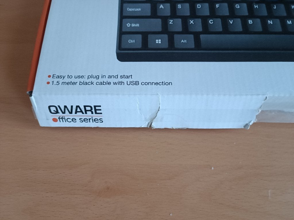 QWARE  TOETSENBORD, Ophalen, Onbekend, Nieuw, Qwerty