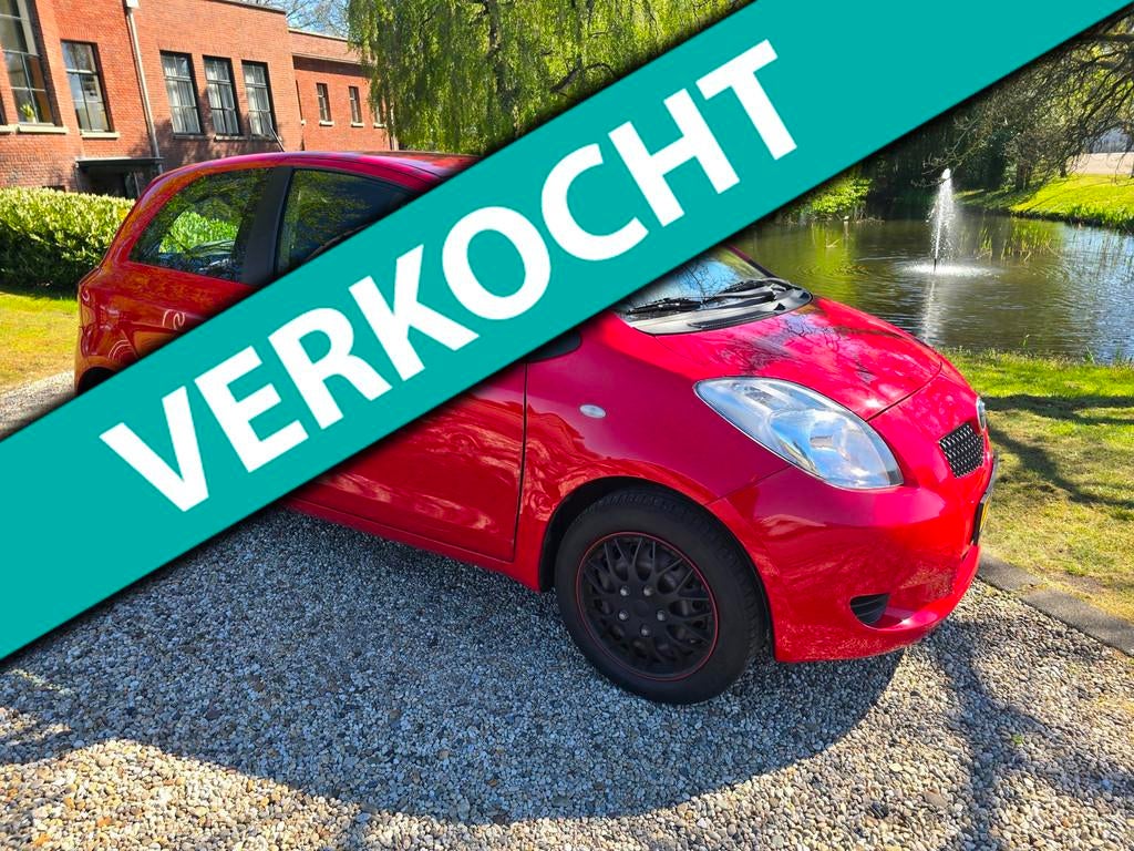 Toyota Yaris 1.3 VVTi Terra, Auto's, Toyota, Bedrijf, Te koop, Yaris, ABS, Airbags, Boordcomputer, Centrale vergrendeling, Elektrische buitenspiegels