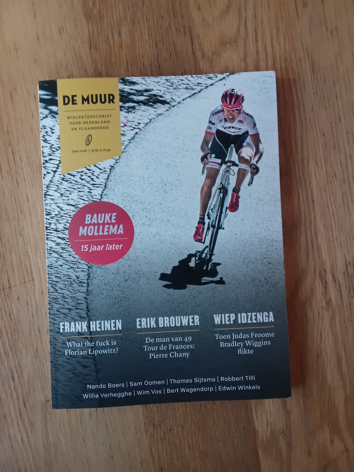 De Muur nr 93, juni 2026, wieler tijdschrift, Ophalen of Verzenden, Nieuw, Lopen en Fietsen