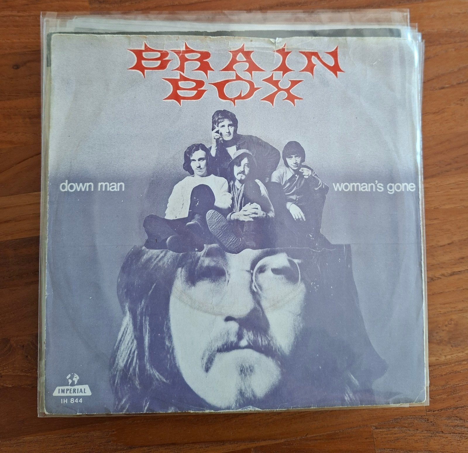 Brainbox  - Down man - Single is TOP, Ophalen of Verzenden, Gebruikt, 7 inch, Pop