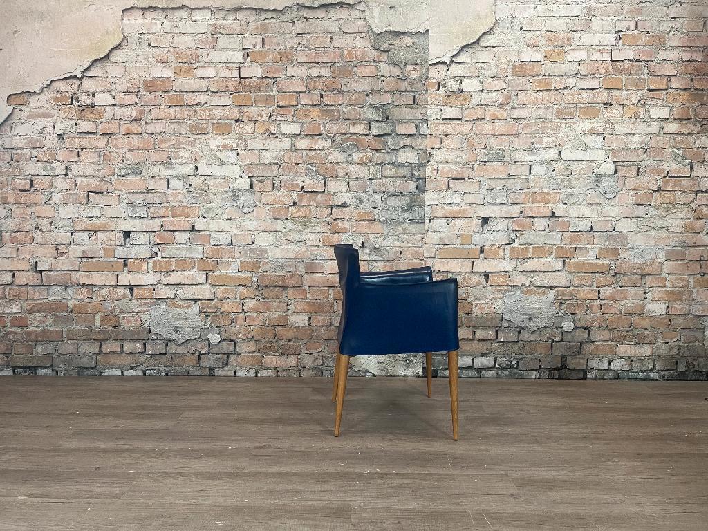Matteo Grassi Vela blauw bij TheReSales, Huis en Inrichting, Stoelen, Ophalen, Blauw, Design, Zo goed als nieuw