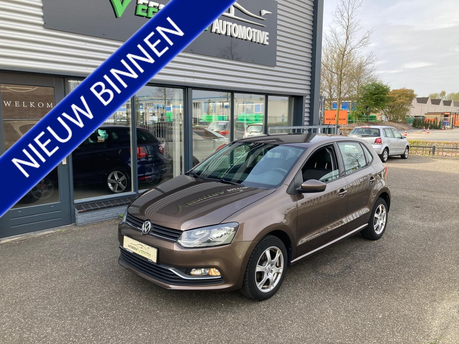 Volkswagen Polo 1.2 TSI BlueMotion | 5-deurs | 90 PK | 2015, Voorwielaandrijving, Stof, Gebruikt, Zwart