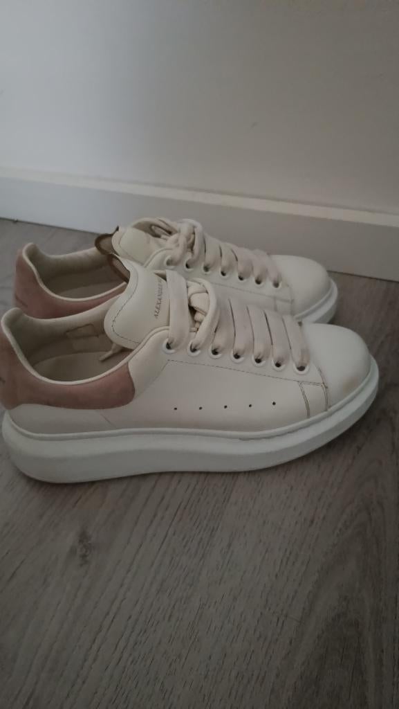 Alexander McQueen schoenen150€ maat 38, Wit, Ophalen of Verzenden, Sneakers of Gympen, Zo goed als nieuw