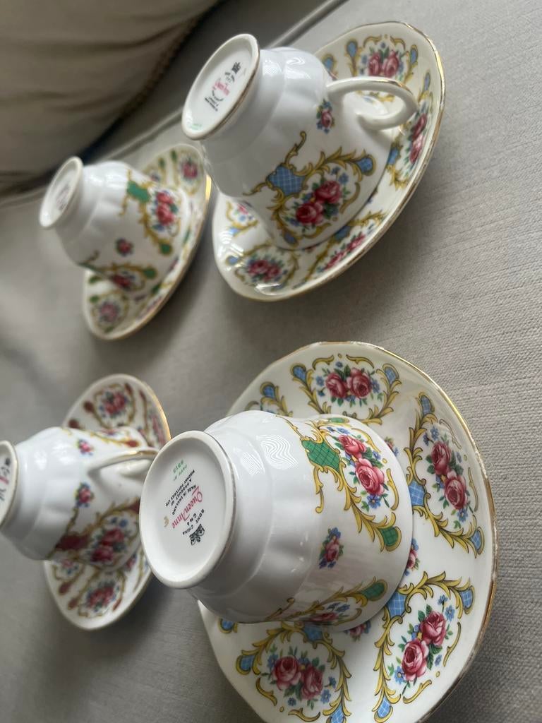 Vintage serviese royal standard, queen anne en bavaria, Ophalen of Verzenden