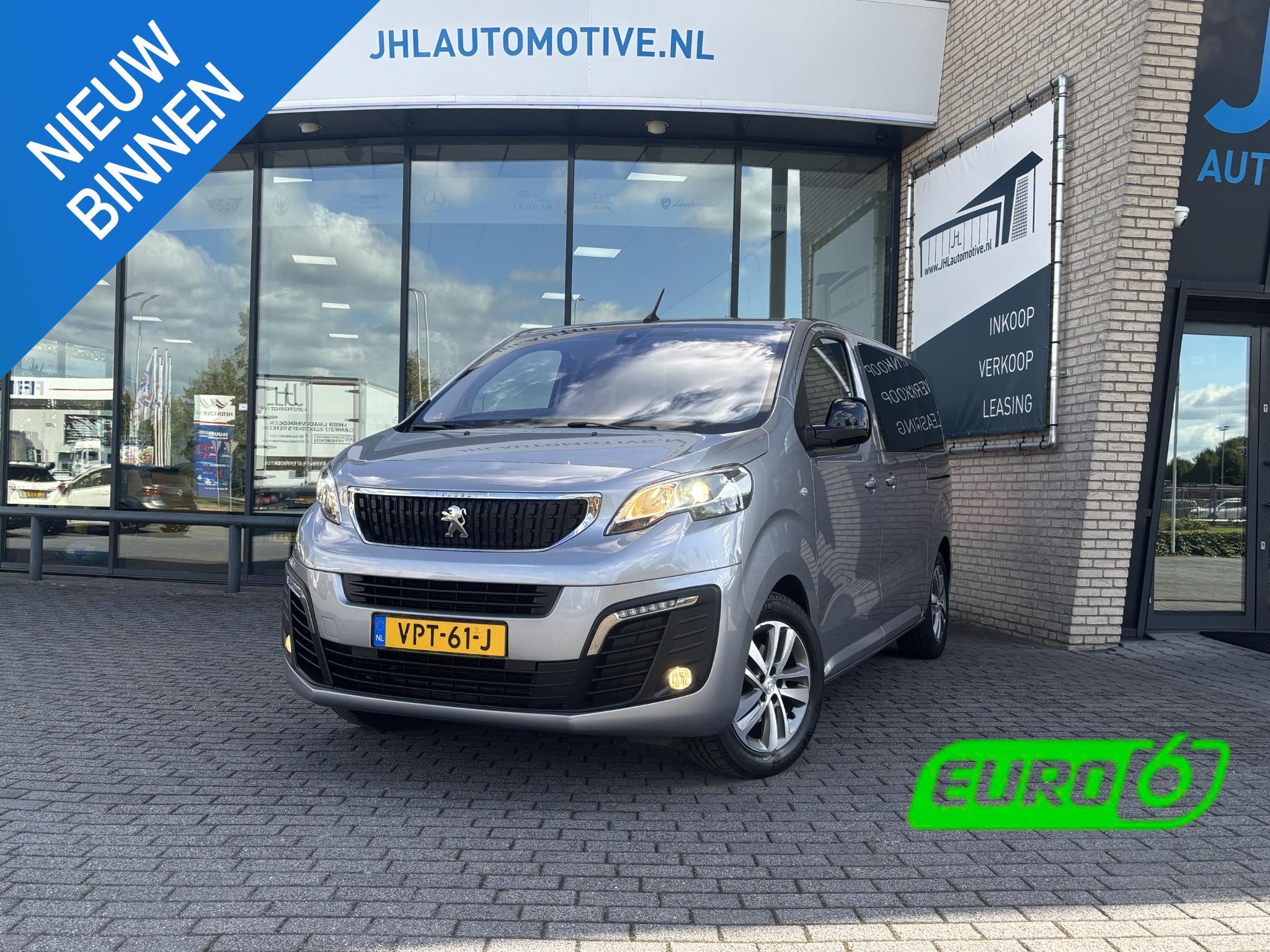 Peugeot Expert 2.0 BlueHDI*AUTOM*2XSCHUIF*NAVI*CAM*CRUISE*EC, Auto's, Stof, Gebruikt, 4 cilinders, Bedrijf