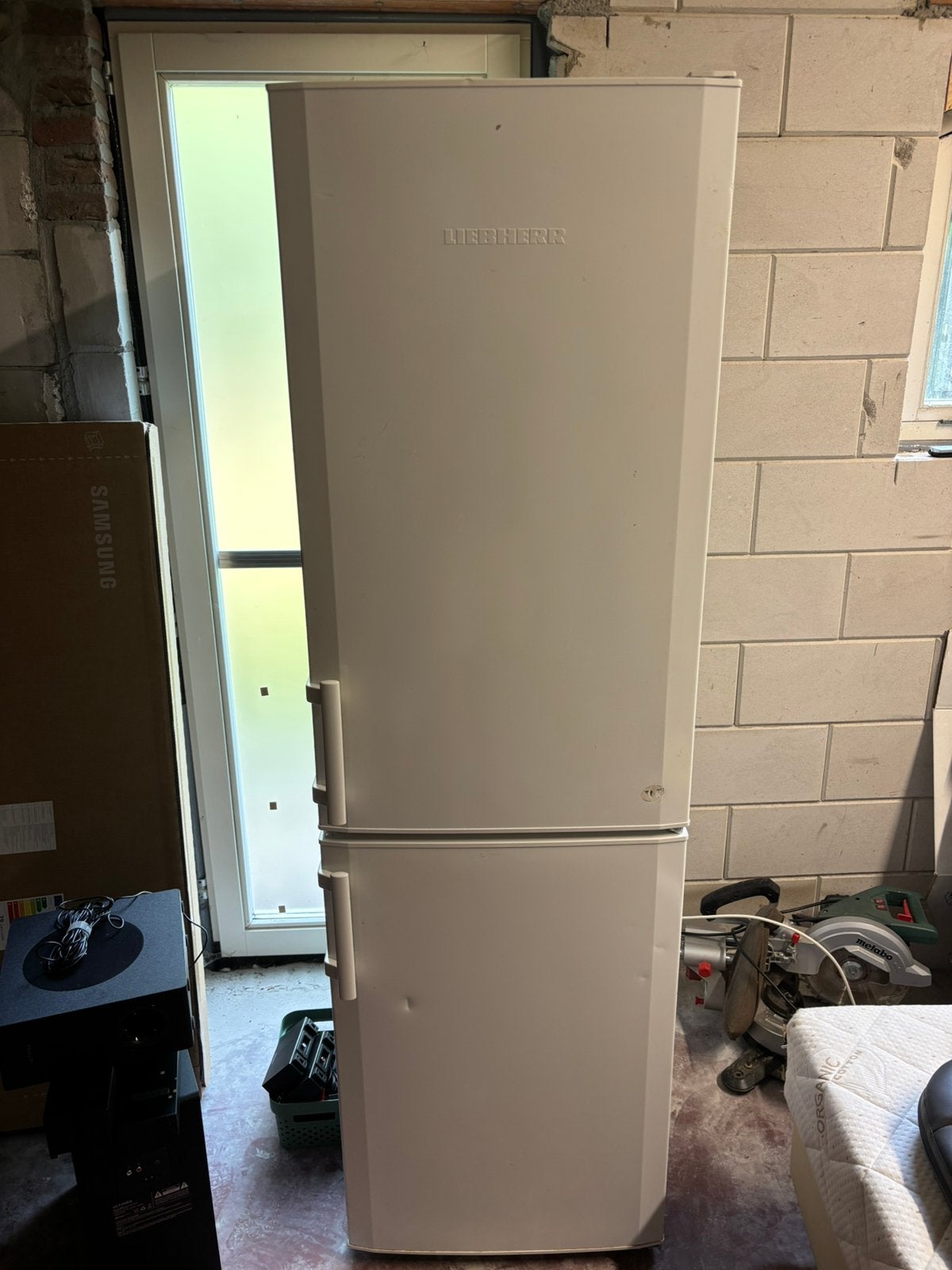 Liebherr koel-vries combinatie in zeer goede staat, Witgoed en Apparatuur, Ophalen, 200 liter of meer, 60 cm of meer, Met aparte vriezer