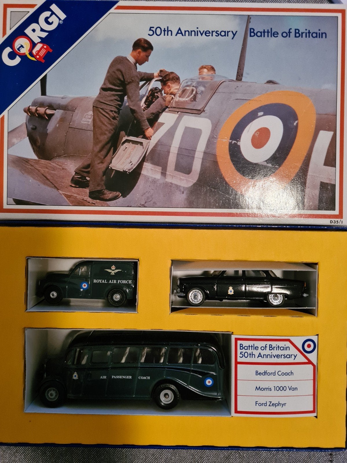 Corgi Battle of Britain 50th Anniversary set, Ophalen of Verzenden, Zo goed als nieuw, Overige typen, Overige merken