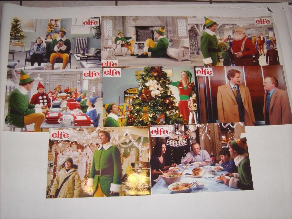 ELF      lobbycard set., Verzenden, Nieuw, A4 of kleiner, Film en Tv