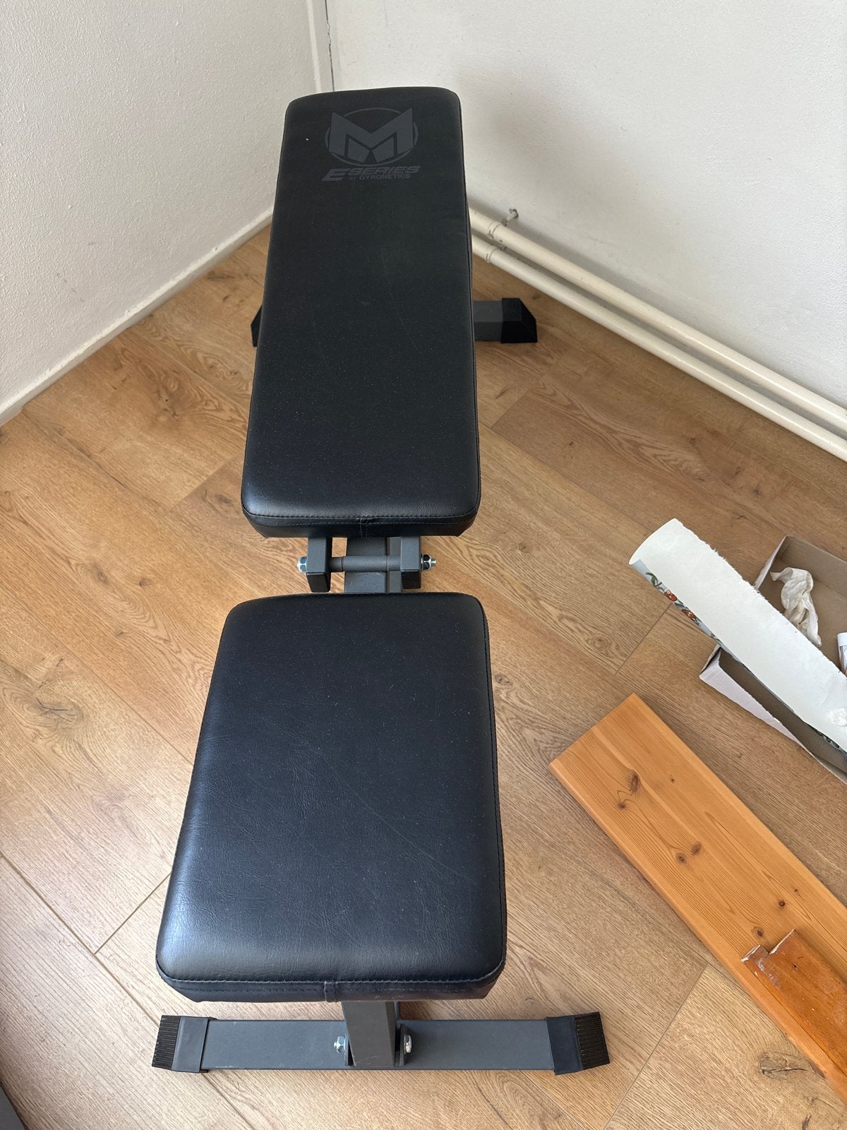 Verstelbare fitnessbank Gyronetics, Ophalen, Gebruikt, Borst, Fitnessbank