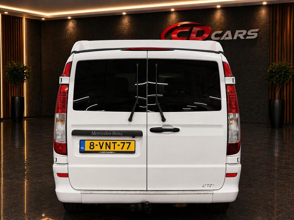 Mercedes-Benz Vito Buscamper 116 CDI 320 Lang Clima, Cruise, Auto's, Euro 5, Gebruikt, 4 cilinders, Wit