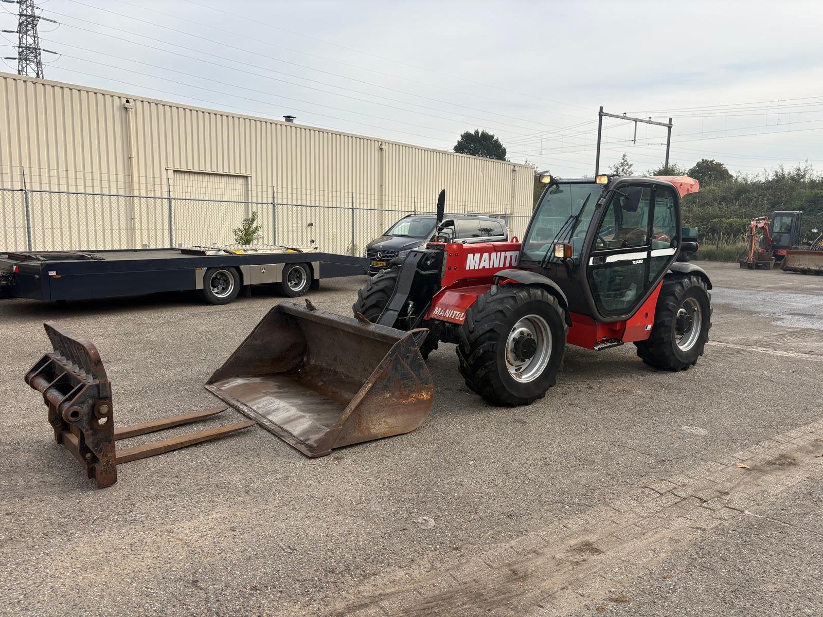 Manitou 735-120 LSU MARGE! NL Kenteken! TOP MACHINE!!!, Ophalen, Verreiker