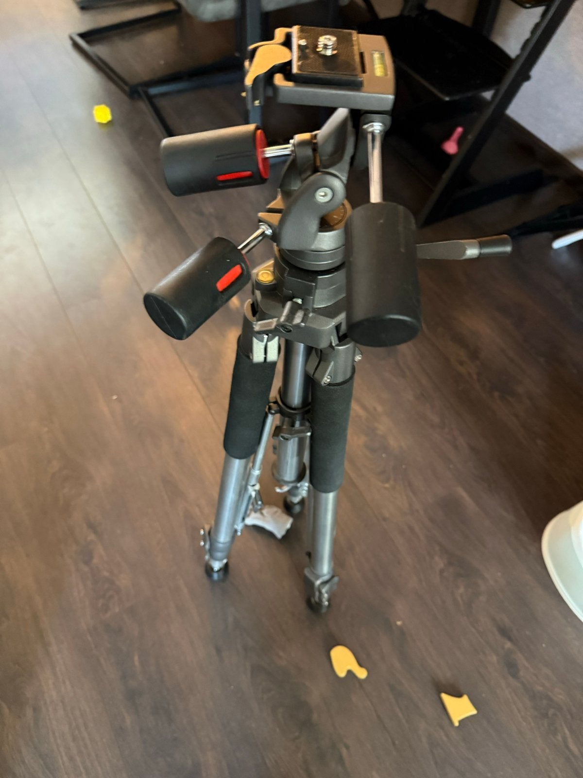 Heavy duty Driepoot Statief met Balhoofd - Gebruikt, Ophalen, Gebruikt, Driepoot, 150 tot 175 cm