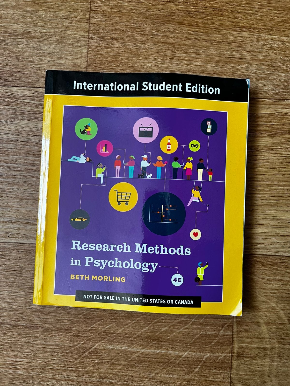 Research Methods in Psychology - Beth Morling 4E, Ophalen of Verzenden, Zo goed als nieuw, Overige onderwerpen