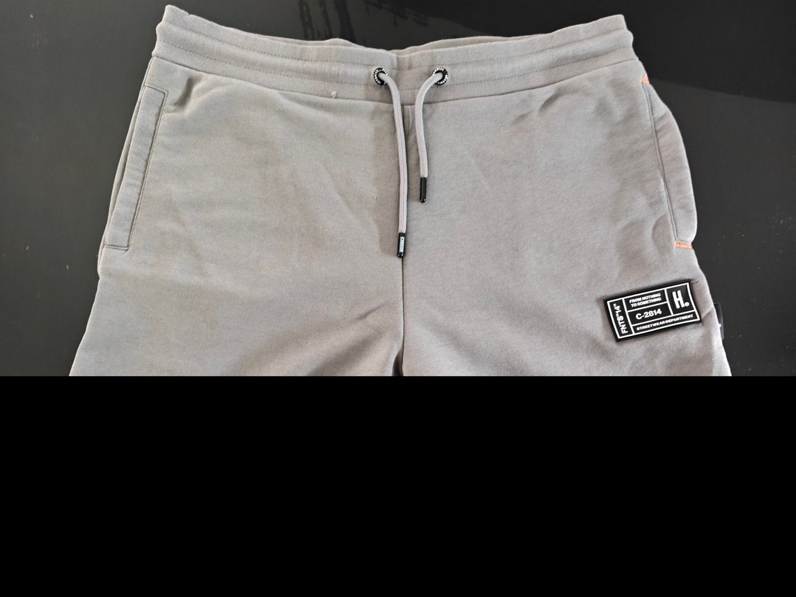 Hoodrich Joggingbroek Shorts Grijs Maat L, Maat 52/54 (L), Hoodrich, Ophalen of Verzenden, Zo goed als nieuw