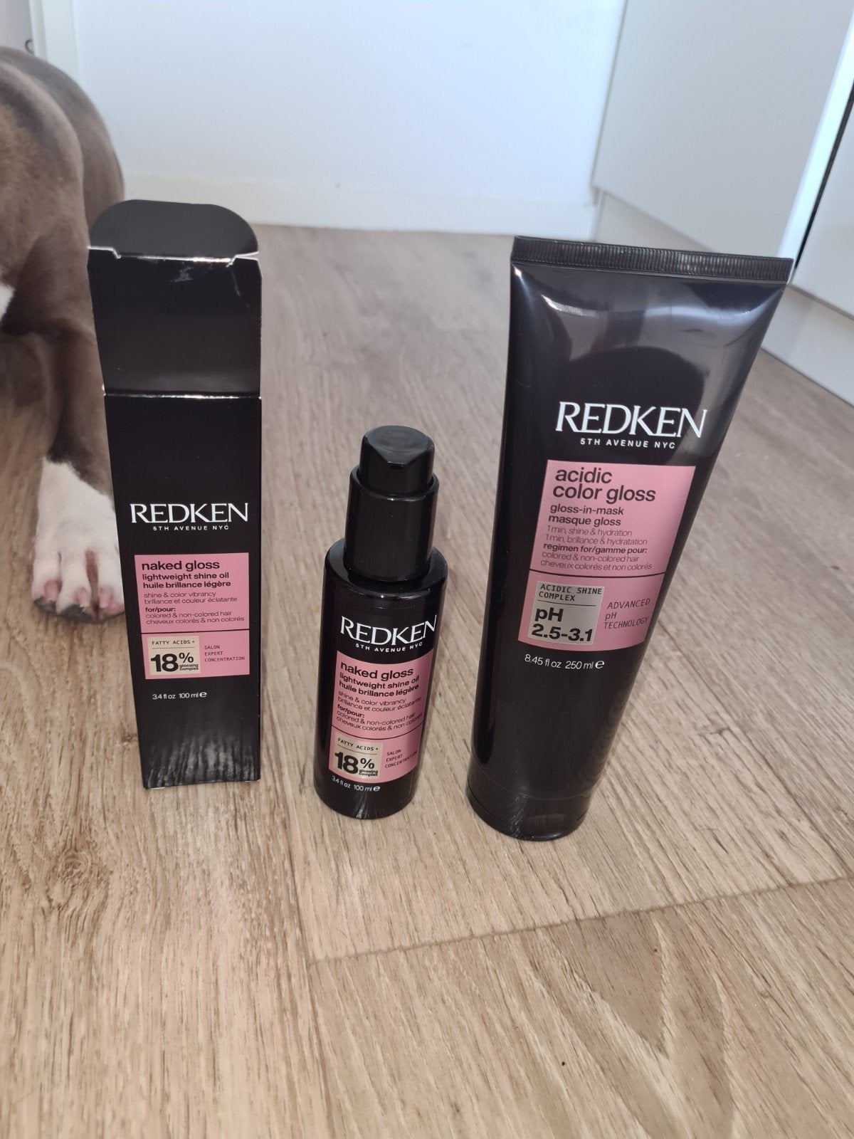Redken acidic color gloss masker en olie, Ophalen of Verzenden, Zo goed als nieuw
