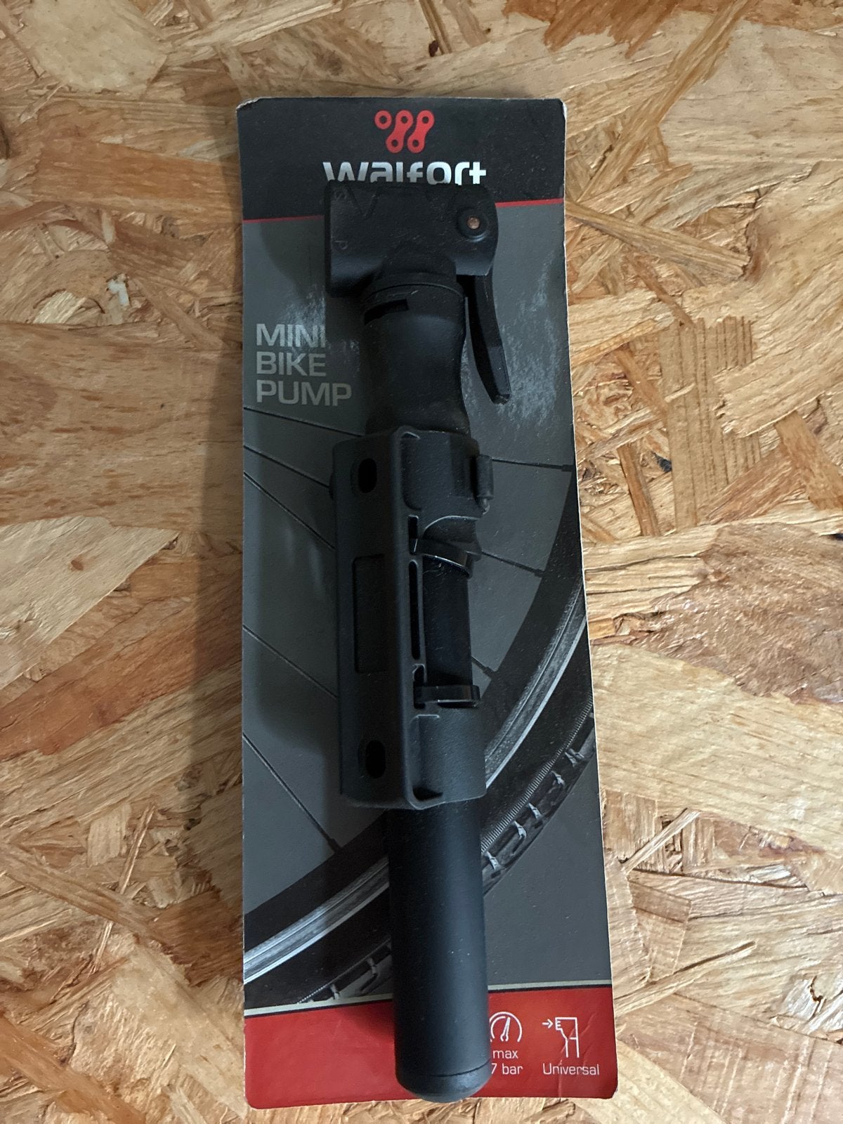 Walfort Mini Fietspomp voor Racefiets, Ophalen of Verzenden, Nieuw