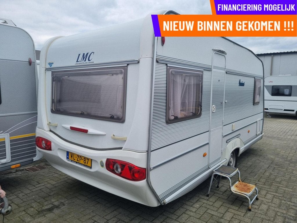 LMC DOMINANT 490 K1 VOORTENT + FRANSBED + DOUCHE, Caravans en Kamperen, Hordeur, Rondzit, Bedrijf, 6 tot 7 meter
