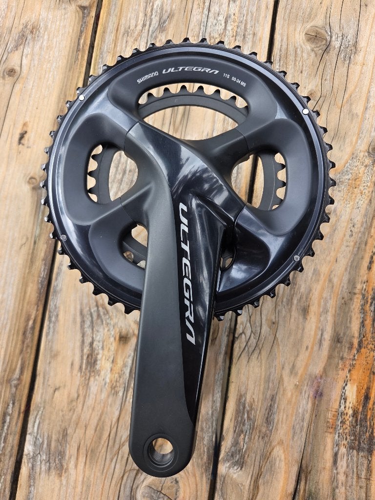 Ultegra crankstel 170mm r8000, Crankstel of Pedalen, Nieuw, Ophalen of Verzenden, Aluminium