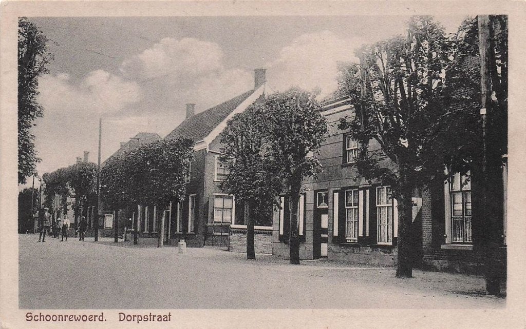 703-133-001 Schoonrewoerd Dorpstraat, Verzenden, Voor 1920, Utrecht