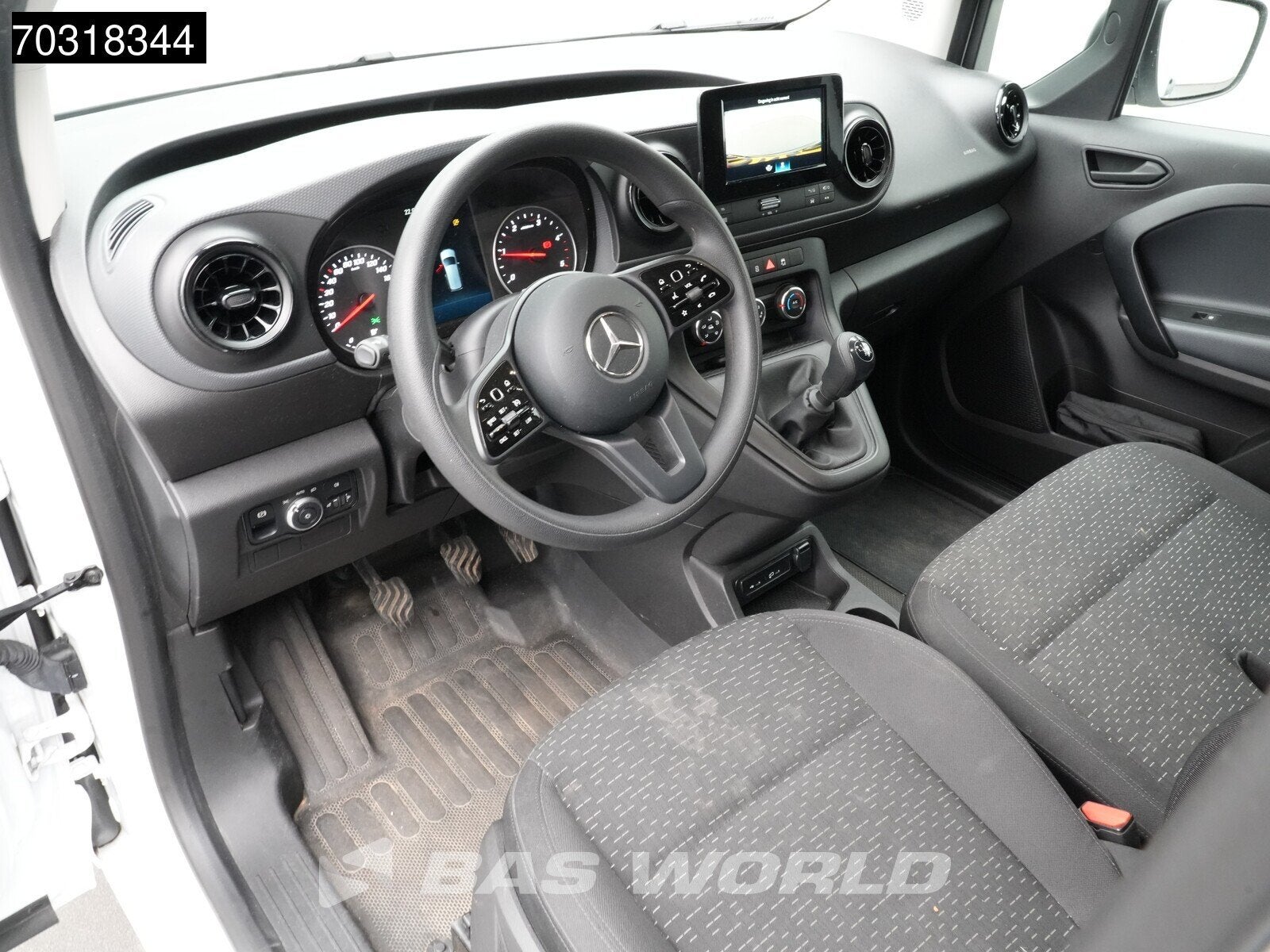Mercedes Citan 112 CDI L2H1 LED Klima Kamera Tempomat Parken, Stof, Gebruikt, Euro 6, 4 cilinders