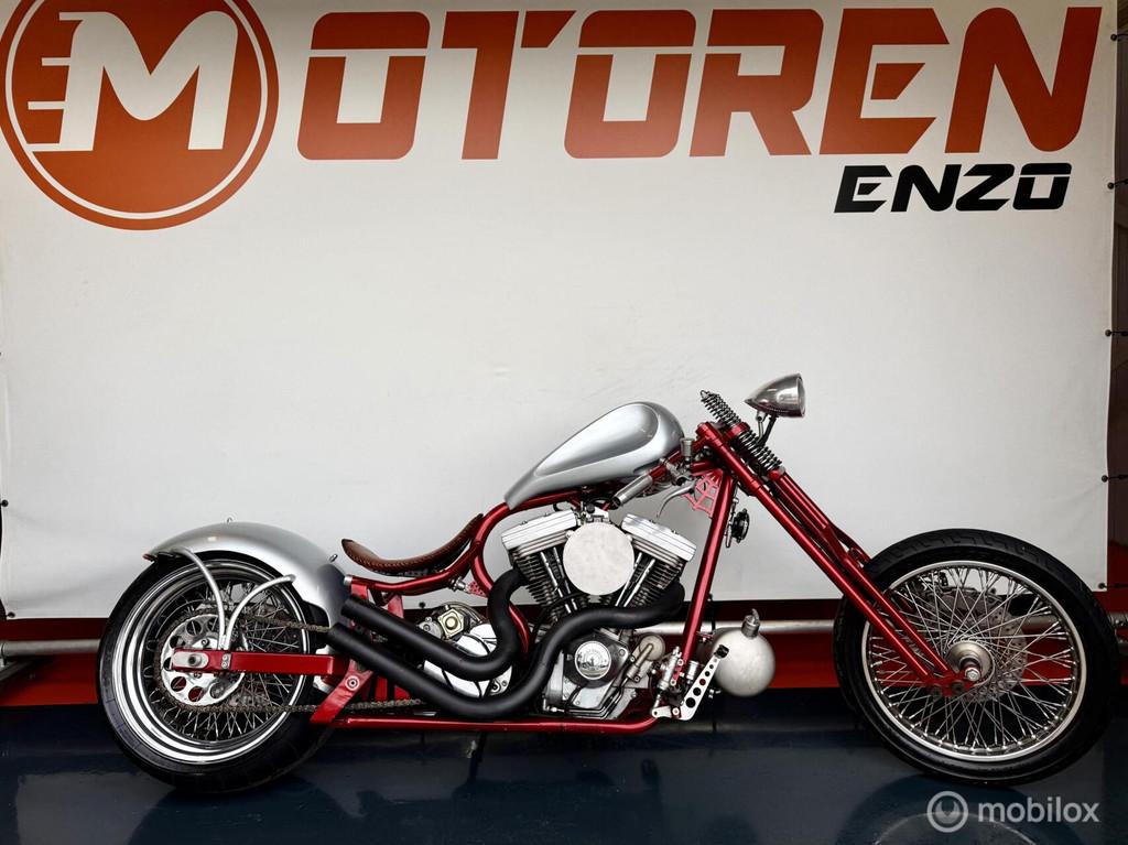 HD CUSTOM Built 1340 evo 300 MM ACHTERBAND UNIEK CLEANE BIKE, 1340 cc, Bedrijf, Meer dan 35 kW, Overig