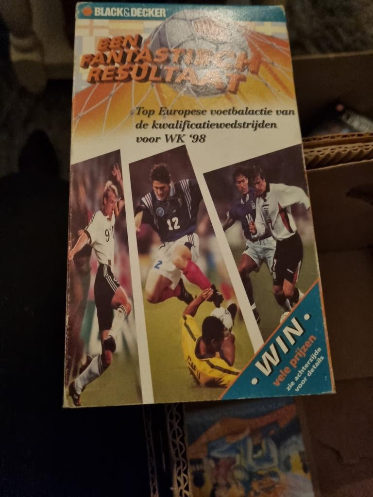 Een fantastisch resultaat VHS van Kwalificatie WK 1998, Cd's en Dvd's, Ophalen of Verzenden, Zo goed als nieuw, 12 inch, Pop
