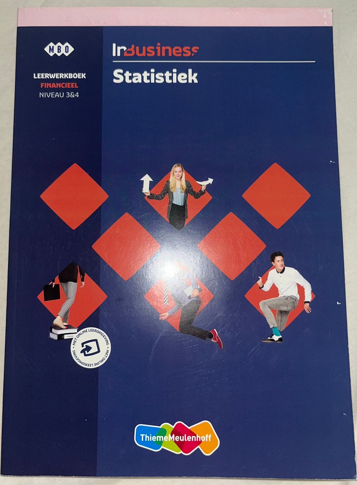 Leer en werkboek Statistiek voor het Mbo, Ophalen of Verzenden, Zo goed als nieuw, Overige niveaus