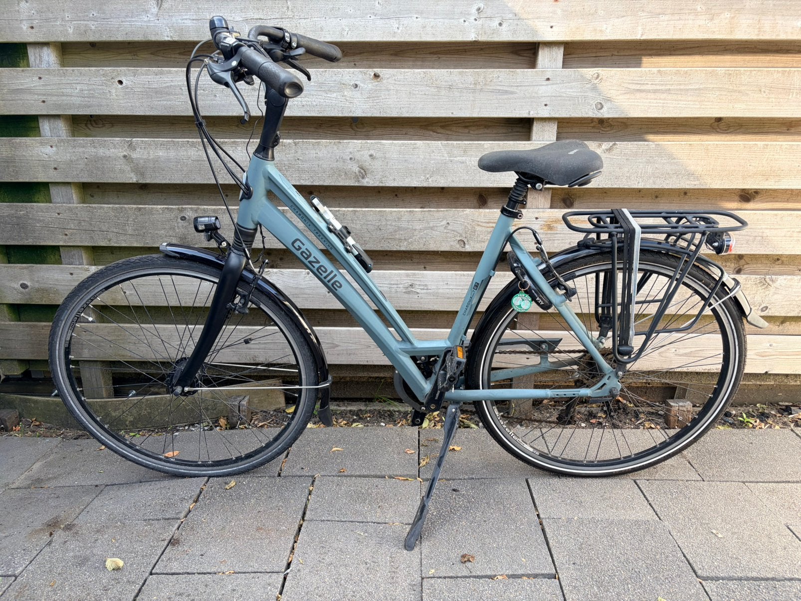 Gazelle fiets Chamonix Trekking T27 blauw/grijs, Ophalen, Gebruikt, Gazelle, Versnellingen